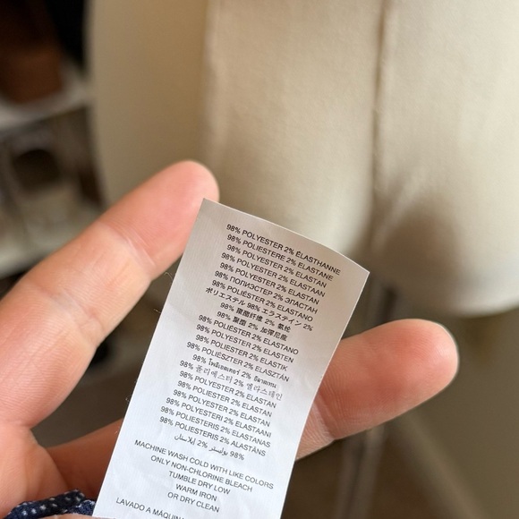 Michael Kors Navy Blue Floral Patterned Tie Front 3/4 Bell Sleeve Blouse Size XS - Picture 11 of 11